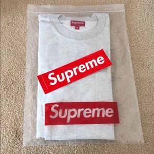 Supreme pocket tee